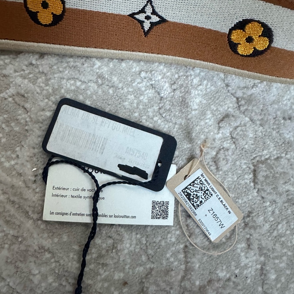 Louis Vuitton Alma Handbag Miel Epi Leather Jacquard Strap Original Receipt - Picture 11 of 12
